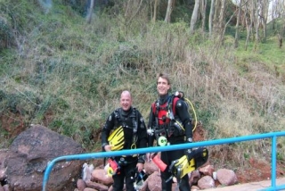  Todo listo para bucear 